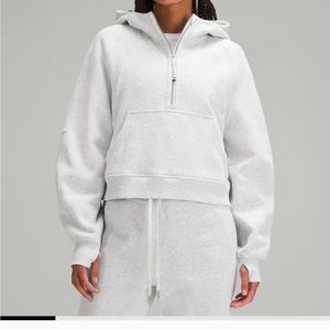 Lululemon scuba, light grey size xs/s